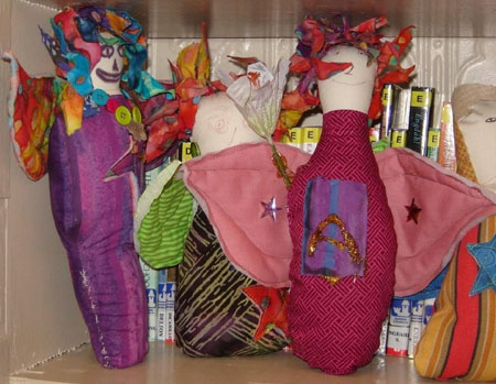 Photo of dolls made at one workshop